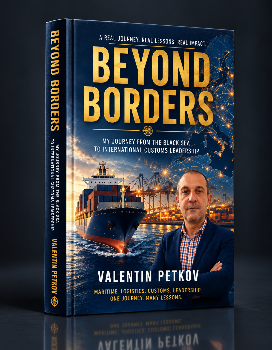 Front cover of Beyond Borders by Valentin Petkov — Non-Fiction · Memoir edition published by Val Publishing House